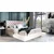 Boxspring postelja Wood 3 - 120x200 cm - nordijski tik