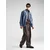 JACK & JONES Pulover JJEEMIL temno rjava