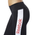 Reebok LINEAR LOGO TIGHT, ženske tajice za fitnes, crna