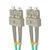 Qoltec SC/UPC optični patchcord - SC/UPC | večmodni | 50/125 | OM4 | dupleks | 2 m