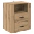 vidaXL Nočna omarica artisan hrast 50 x 36 x 60 cm Konstruiran les