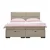 Boxspring Krevet Ethan 140/200 cm , bež-siva