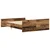 Vidaxl Posteljni okvir brez vzmetnice star les 140x190 cm