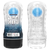 Pretty Love Planet Vacuum Cup Stimulation Ball Masturbator Clear-Blue
