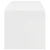 TV zidni ormar Zidne 2 pcs Sjajno bijelo 39 x 31 x 29,5 cm