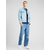 Tommy Jeans Plus Prijelazna jakna RYAN, plavi traper / tamno plava / crvena / bijela