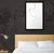 Plakat ženska v minimalistični izvedbi - 30x45 white