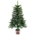 Božićno drvce s 150 LED svjetlima s stalakom Zelena 90 cm PE