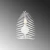Opviq Zidna lampa Leaf-15323, 20x30x8cm, IP20, Bela