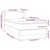 Vidaxl Box spring postelja z vzmetnico temno modra 90x200 cm žamet
