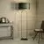 Searchlight EU95101GR - Podna lampa MODISH 1xE27/60W/230V zelena