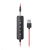 CANYON HS-07 PC Mic 3.5/USB Flat 2.8m Black (CNS-HS07B)