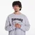 Thrasher Skate-Mag Crewneck pulover grey mottled Gr. L