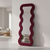 HANAH HOME Ogledalo Mundo Claret Red