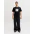 JACK & JONES Majica JJHONOLULU temno modra/črna/bela