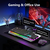 AULA T102 gaming combo 2u1 tastatura I mis RGB metalna