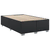vidaXL Box spring postelja z vzmetnico črna 120x200 cm umetno usnje