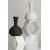 Aberto Design Dekorativna vaza BSI171, Bela