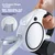 Hellojoy LED povodac za pse, 5 m, Crno-beli