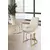HANAH HOME Set stolica (4 dela) Puva Cream Gold