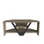 Hanah home TV Komoda Karin Braon-Crna