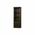 Tamno smeđa biblioteka od masivnog bora 78x230 cm Yumi – BePureHome