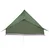 Tipi šator s krovom s pohranom Zelena 364 x 281 x 257 cm taft