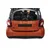 KJUST Komplet 3 kosov potovalnih torb AERO za SMART FORTWO COUPE EV 2020+