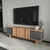 Hanah Home TV Komoda Diana, 180x50x33 cm, Antracit-Orah