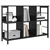 Polica Crni hrast 102 x 32 x 72,5 cm Konstruirano drvo