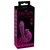 Javida Vibrator with Double Rotation Purple