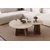 Hanah Home Klub sto Penti-Travertine, 2 komada