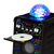 auna Rockstar LED, karaoke sustav, CD player, bluetooth, USB, AUX, 2 x 6.3 mm, crna