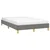 Vidaxl Posteljni okvir brez vzmetnice temno siva 120x190 cm blago
