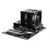 Budi tih/tiha! Pure Rock Pro 3 CPU hladnjak crne bo?e, 6 toplotnih cevi 6 mm, 2x Pure Wings 3 120 mm Pwm ventilatora, TDP 250W, Bk042
