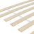Zamjenske letvice za krevet s 48 letvica 2 kom 70x200 cm
