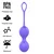 Mr Boss Dumas Vibrating Kegel Beads with Remote Purple