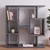 Hanah Home polica za knjige Yegane, 70,9 cm, antracit