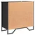Kreveta s ladicama Crni hrast 79,5 x 35,5 x 74,5 cm