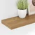vidaXL Stenska polica Rjava 120 x 23,5 x 4 cm Konstruiran les