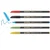Flomasteri E-1200 1-3mm glitter , set 1/5 standardne boje