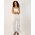 Jaded Rose Ženske pantalone Lilo, Bele