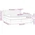 Vidaxl Box spring postelja z vzmetnico temno rjava 160x200 cm blago
