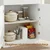 SONGMICS Kuhinjski omarica 41,5x73x179,8 cm Bela, (5000250098)