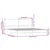 Vidaxl Kovinski posteljni okvir brez vzmetnice sonoma hrast 183x213 cm