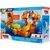 Northix Igralni komplet Sonic Go Go Racers Deluxe s stezo in vozili