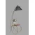 Aberto Design Podna lampa Güler , 165 cm, E27, Zlatne boje