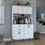 Hanah Home Multifunkcionalna komoda, Bela