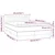Vidaxl Box spring postelja z vzmetnico temno modra 140x190cm žamet