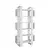HANAH HOME Polica za knjige Milano White